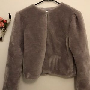 NWOT Fuzzy Jacket